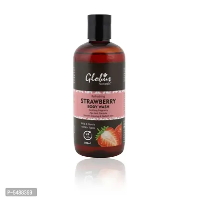 Globus Naturals Refreshing Strawberry Body wash 300 ml-thumb4