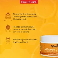 Globus Naturals Vitamin C Lightening Brightening Face Scrub 50 gm-thumb2