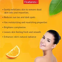 Globus Naturals Vitamin C Lightening& Brightening Face Scrub 50 gm (Pack Of 2)-thumb1