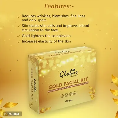 Globus Naturals Gold Facial Kit For Illuminating Skin 110 g-thumb4