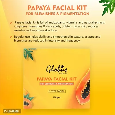 Globus Naturals Anti-Tan Papaya Facial Kit For Flawless Skin 110 g-thumb0