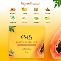 Globus Naturals Anti-Tan Papaya Facial Kit For Flawless Skin 110 g-thumb2