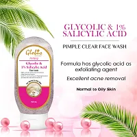 Globus Remedies Anti Acne Glycolic  1% Salicylic Acid Face wash, For Oily  Acne Prone Skin, 100 ml-thumb1