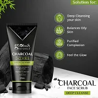 Globus Naturals Charcoal Scrub 100 gm-thumb2