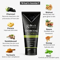 Globus Naturals Charcoal Scrub 100 gm-thumb1