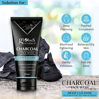 Globus Naturals Charcoal Face Wash 100 gm-thumb1