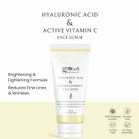 Globus Naturals Vitamin C  Hyaluronic Acid Scrub, 100gm-thumb1