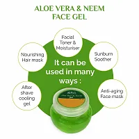 Globus Naturals Aloe vera Neem Gel, 100 ml-thumb3