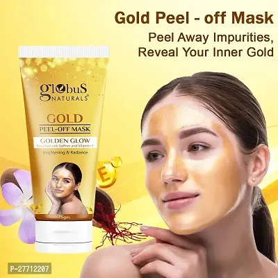 Globus Naturals Gold Peel Off Mask, 75 g-thumb2