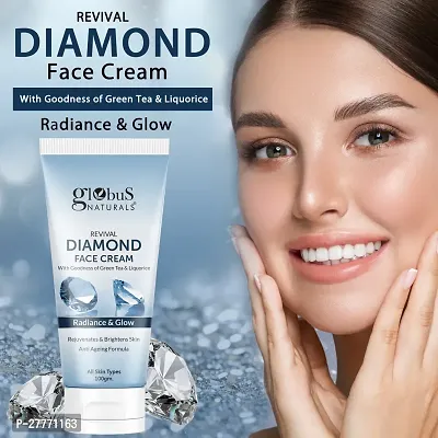 Globus Naturals Revival Diamond Face Cream, Suitable For All Skin Types, 100 gm-thumb5