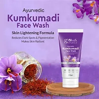 Globus Naturals Ayurvedic Kumkumadi Skin Lightening Face Wash, 100gm-thumb1