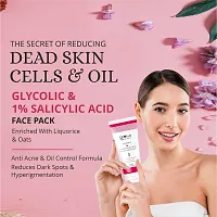 Globus Naturals Anti Acne Glycolic  1 % Salicylic Acid Face Pack, For Acne Prone  Oily Skin, 100 gm-thumb4