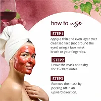 Globus Naturals Red Wine Peel of Mask for Wrinkle Treatment For Anti ageing  100gm-thumb3