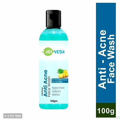 CareVeda Clear Skin Care -Anti Acne Face Wash, 100 gm