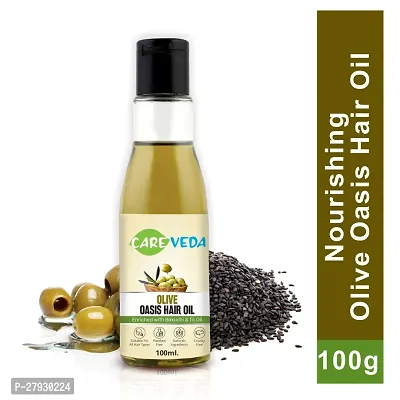 CareVeda Olive Oasis Hair Oil 100ml
