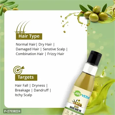 CareVeda Olive Oasis Hair Oil 100ml-thumb5