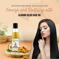 CareVeda  Almond Bliss Hair Oil 100ml-thumb1