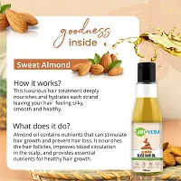 CareVeda  Almond Bliss Hair Oil 100ml-thumb2