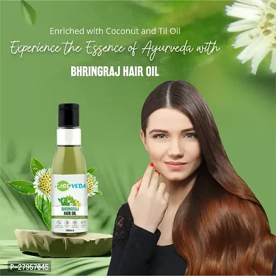 CareVeda  Bhringraj Hair Oil, 100ml-thumb4