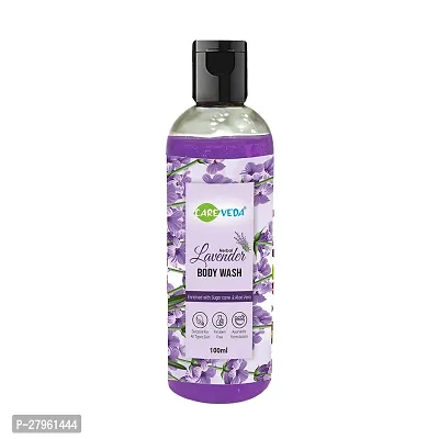 CareVeda Herbal Lavender Body Wash 100 ml-thumb0