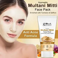 Globus Naturals Anti Acne Multani  Mitti Face Pack, For Oily  Acne Prone Skin, 50 gm-thumb2