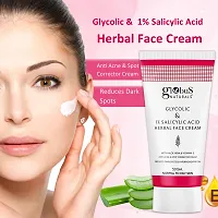 Globus Naturals Glycolic  1% Salicylic Acid Herbal Anti Acne Face Cream, 50gm-thumb1