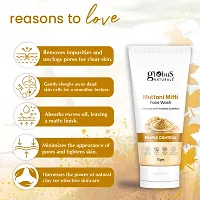 Naturals Face Wash Combo - Set of 3, Ubtan, Multani Mitti , Kesar Chandan Face Wash -  225 gm each-thumb4