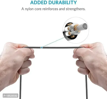 Fast Charging  Data Cable for Samsung Galaxy A10/ Galaxy Tab A 8.0 (2018)/ Galaxy A7 (2018)/ Galaxy J6+/ Galaxy J4 Core Micro USB Data Cable/Quick Fast Charging Cable/Transfer Android V8 Cable-2.4 A-thumb5
