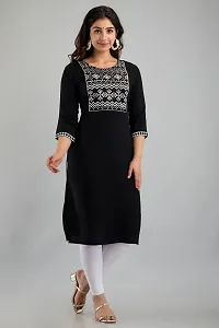 Stylish Fancy Designer Viscose Rayon Kurta For Women-thumb2