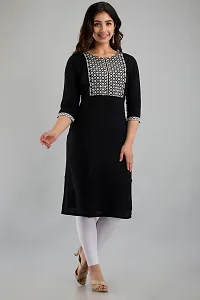 Stylish Fancy Designer Viscose Rayon Kurta For Women-thumb2