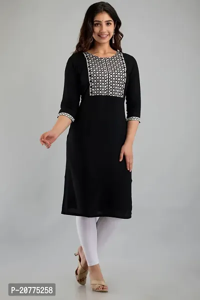 Stylish Fancy Designer Viscose Rayon Kurta For Women-thumb3