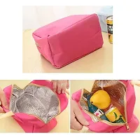 EEEZEEE Food Storage Bags for School Going Kids, Food Container Bags, Pack of 1 (Random Color) (Pink)-thumb4