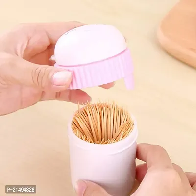 EEEZEEE Decorative Toothpick Holder for Home Kitchen, 5 x 4 x 9 cm, Random Colour-thumb3