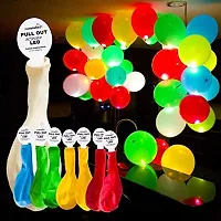EEEZEEE Led Light Up Balloon Party (5 Pcs) for Decoration for Home, Patio, Lawn, Restaurants -Random Color-thumb1