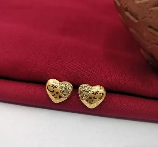 Fancy Alloy Heart Style Earrings For Women