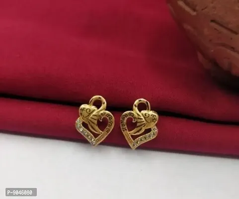 Fancy Alloy Heart Style Earrings For Women