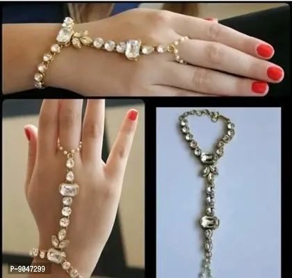 Fancy Alloy Kundan Bracelets For Women