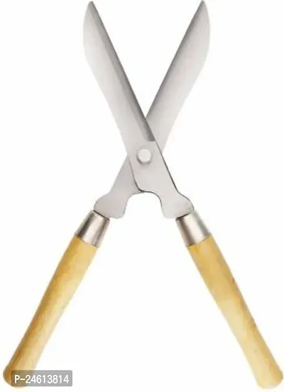 Useful Hedge Shear With Wooden Handle { 10 Inch } Garden Tool Kit (1 Tool)