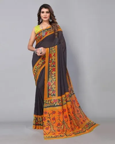 Beautiful Saree with Blouse piece For Women