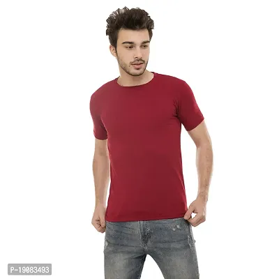 Ample Meharoon Half Sleeve Casual Mens T-Shirt-thumb0