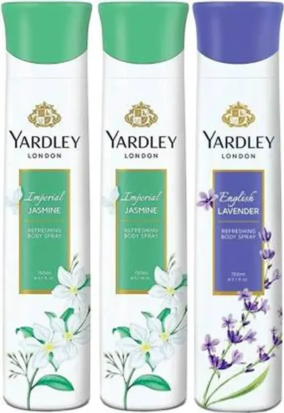 Yardley London Premium Quality Deodorant Spray For Women Combo Pack Of 3