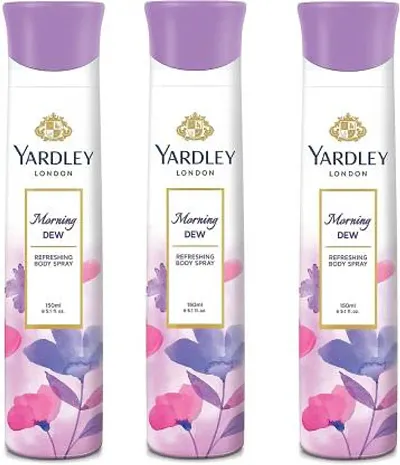 Yardley London Best Quality Deodorant Spray For Women Combo Pack Of 3