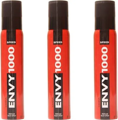 Envy Best Quality Unisex Deodorant Spray Combo Pack Of 3