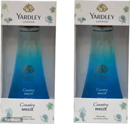 Yardley London Country Breeze Cologne Combo Perfumes 100ML Each (Pack of 2) Eau de Parfum - 200 ml (For Women)