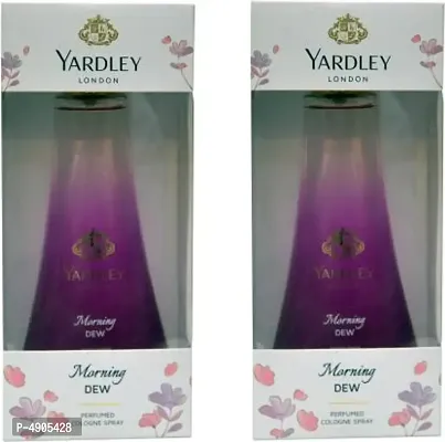 Yardley London Morning Dew Cologne Combo Perfumes 100ML Each (Pack of 2) Eau de Parfum - 200 ml (For Women)