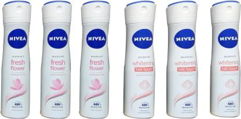 Nivea Premium Quality Deodorant Spray For Women Combo Pack Of 4