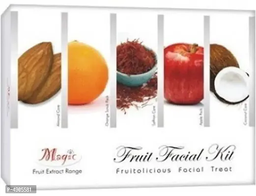 Nature's Essence Magic Fruit Facial Kit (5 x 115 g)-thumb0