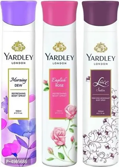 Yardley London Deodorants combo No-31 Combo Set (Set of 3)-thumb0