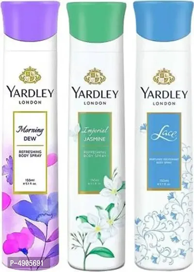 Yardley London Deodorants combo No-38 Combo Set (Set of 3)-thumb0
