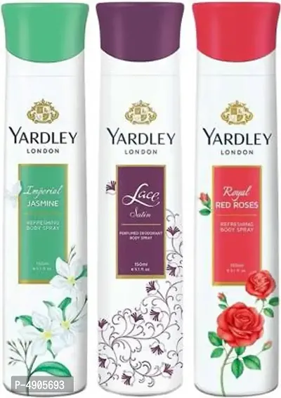 Yardley London Deodorants combo No-71 Combo Set (Set of 3)-thumb0